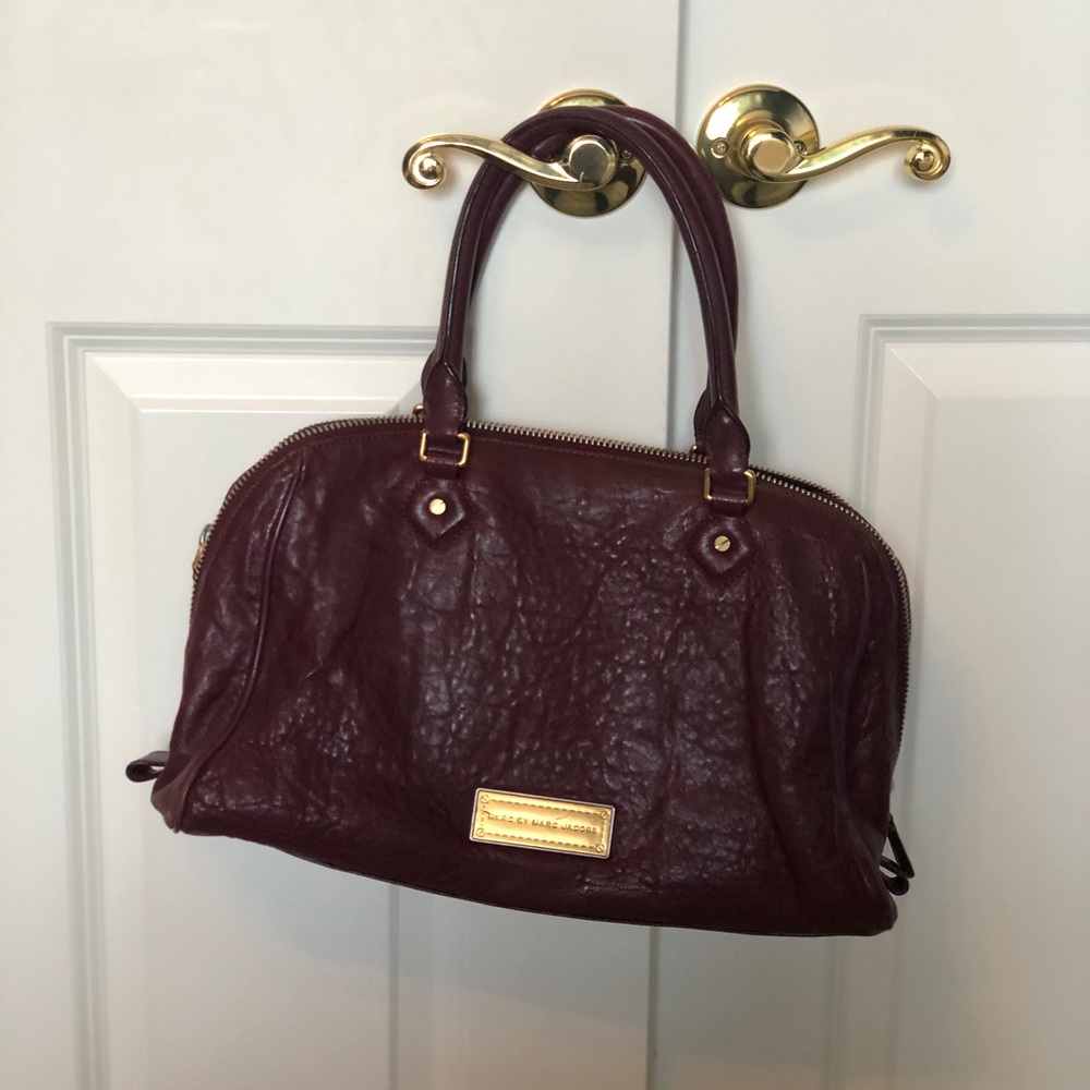 Marc by Marc Jacobs Burgundy Shoulder Bag